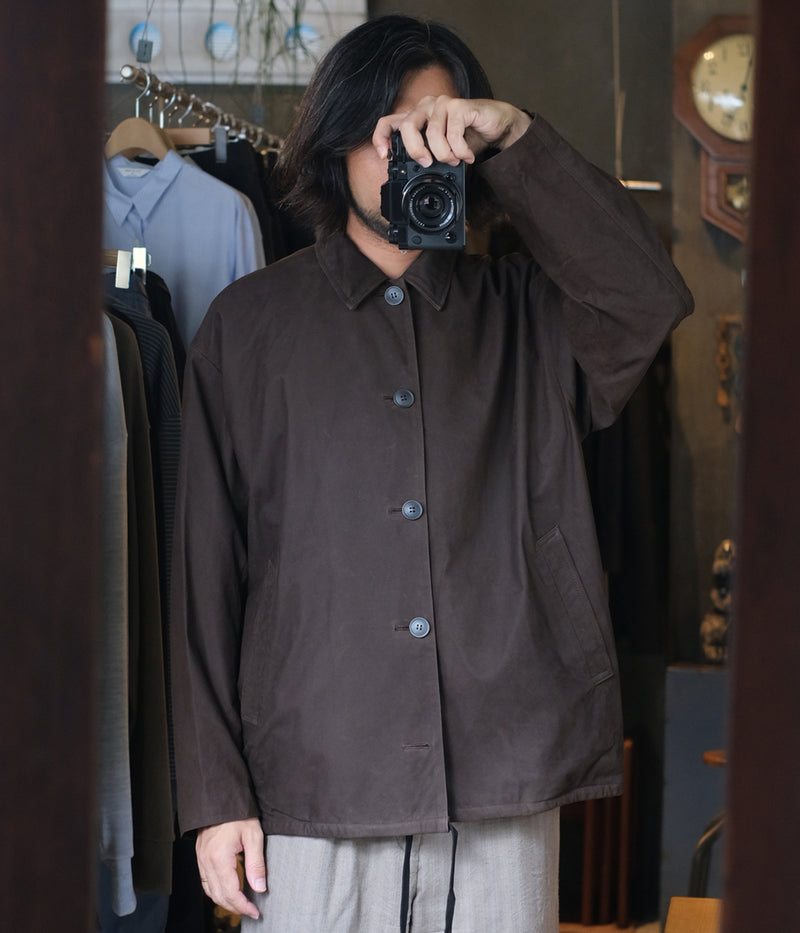 YOKO SAKAMOTO "COACH JACKET BROWN-NU"