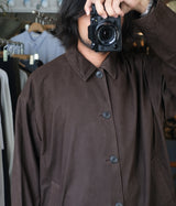 YOKO SAKAMOTO "COACH JACKET BROWN-NU"