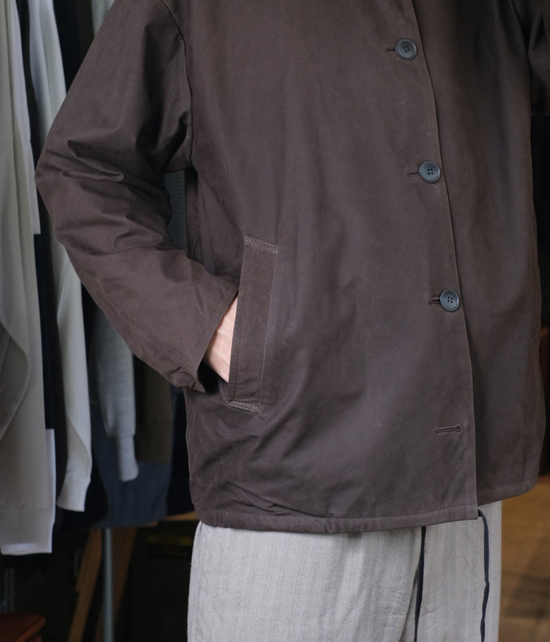 YOKO SAKAMOTO "COACH JACKET BROWN-NU"