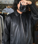 YOKO SAKAMOTO "ZIP BLOUSON BLACK-FG"