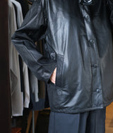 YOKO SAKAMOTO "COACH JACKET BLACK-FG"