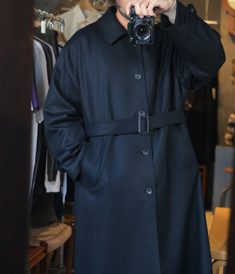 ジャケット・アウター stein OVER SLEEVE INVESTIGATED COAT ssstein / シュタイン】OVERSIZED INVESTIGATED COAT - BLACK