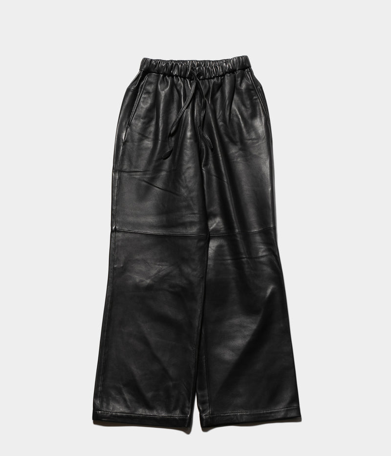YOKE 25AW "Sheep Leather Easy Pants"