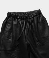 YOKE 25AW "Sheep Leather Easy Pants"