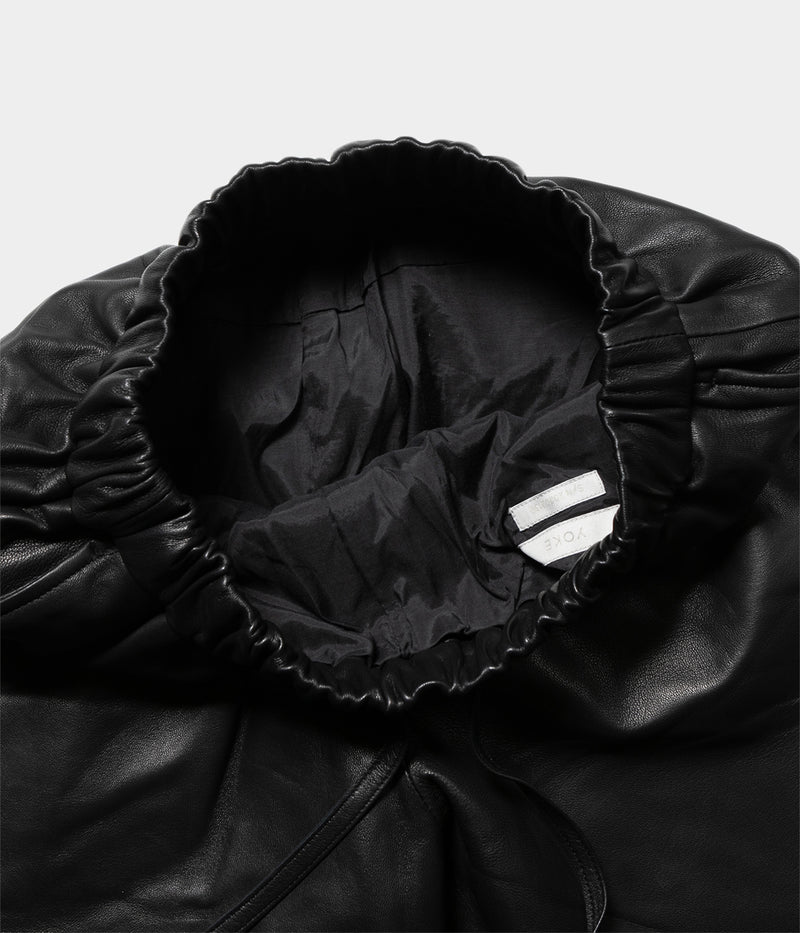YOKE 25AW "Sheep Leather Easy Pants"