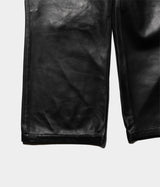 YOKE 25AW "Sheep Leather Easy Pants"