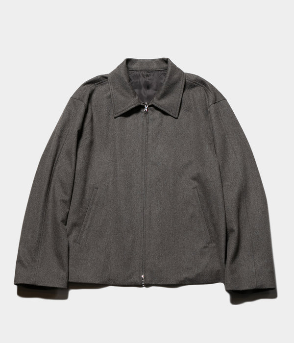 SSSTEIN 25AW "WOOL DOESKIN ZIP SHORT JACKET"