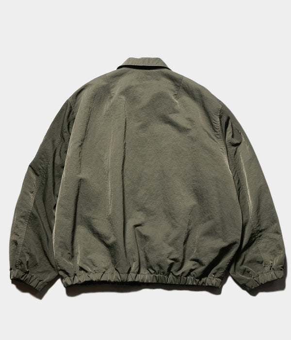 SSSTEIN 25AW "BIO WASHED NYLON OVERSIZED FIGHT JACKET"