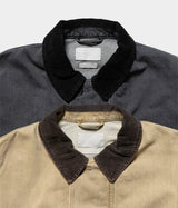 YOKE 25AW "Vintaged Denim Coverall Half Coat"