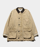 YOKE 25AW "Vintaged Denim Coverall Half Coat"