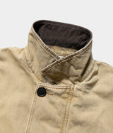 YOKE 25AW "Vintaged Denim Coverall Half Coat"