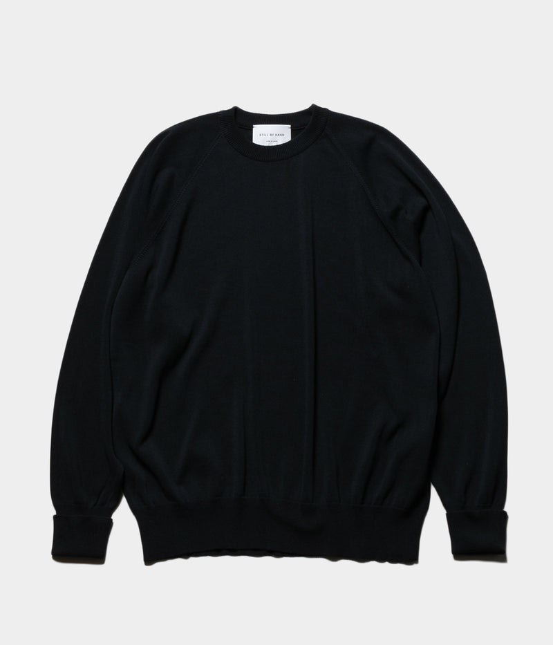 STILL BY HAND "KN04253" Cotton silk pullover
