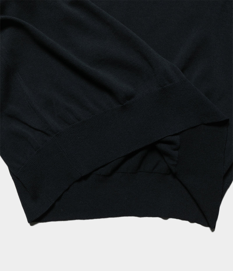 STILL BY HAND "KN04253" Cotton silk pullover