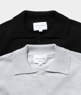 STILL BY HAND "KN05253" 10G polo cardigan