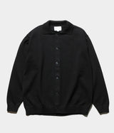 STILL BY HAND "KN05253" 10G polo cardigan