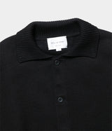 STILL BY HAND "KN05253" 10G polo cardigan