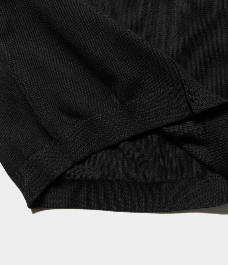 STILL BY HAND "KN05253" 10G polo cardigan