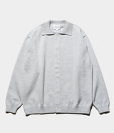 STILL BY HAND "KN05253" 10G polo cardigan
