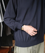 STILL BY HAND "KN04253" Cotton silk pullover