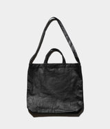YOKO SAKAMOTO "RESEARCHER BAG - LARGE BLACK-FG"
