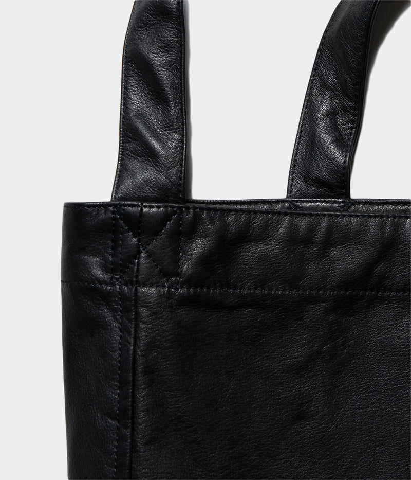 YOKO SAKAMOTO "RESEARCHER BAG - LARGE BLACK-FG"