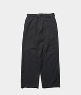 HERILL 25AW "Blackschambray Workpants"
