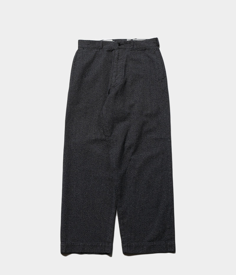 HERILL 25AW "Blackschambray Workpants"