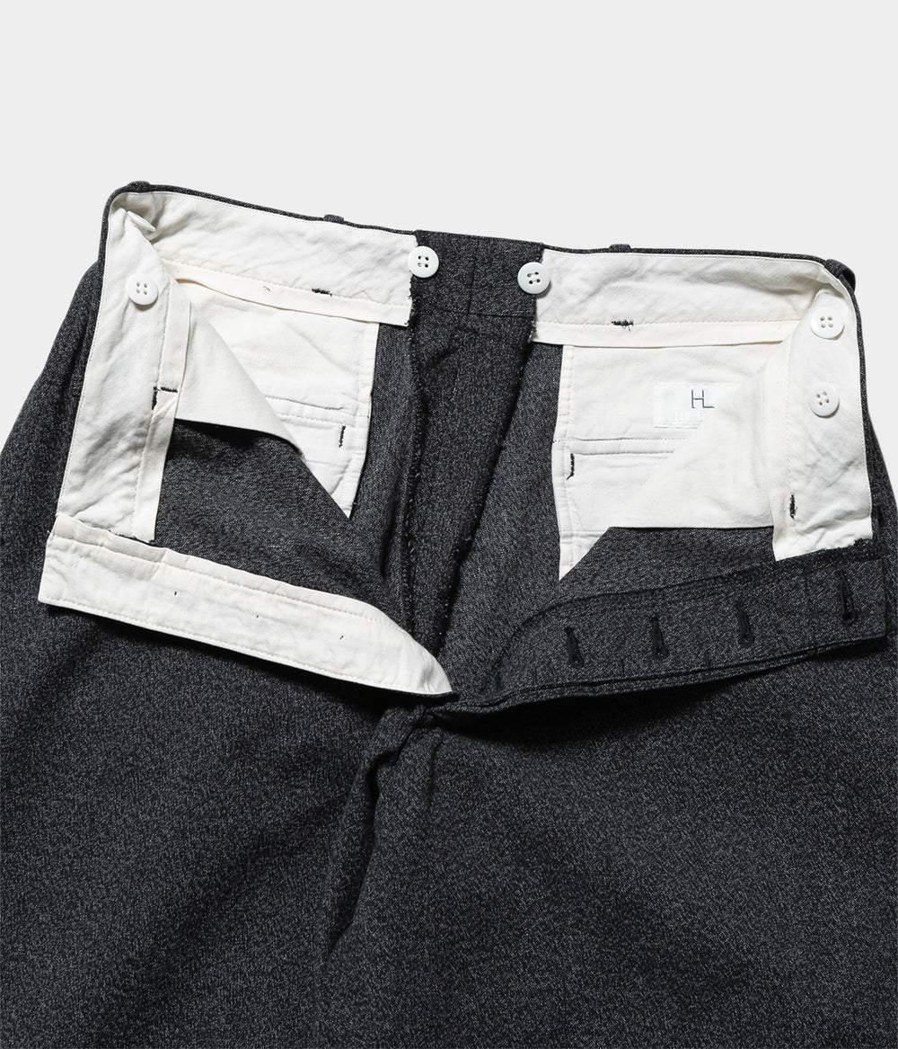 【新品未使用】25aw HERILL ブラックシャンブレーパンツ HERILL 25AW 