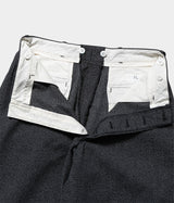 HERILL 25AW "Blackschambray Workpants"