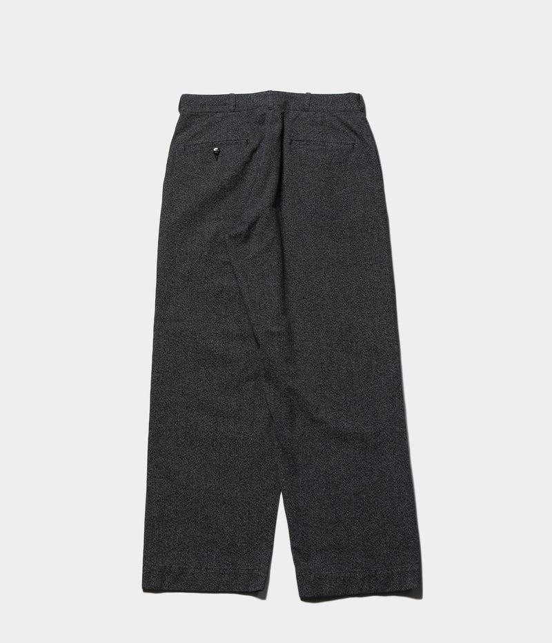 HERILL 25AW "Blackschambray Workpants"