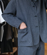 HERILL 25AW "Blackschambray Workjacket"