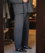 HERILL 25AW "Blackschambray Workpants"