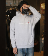 STUDIO WEAREALLANIMALS "Athletic Script logo HOODIE"