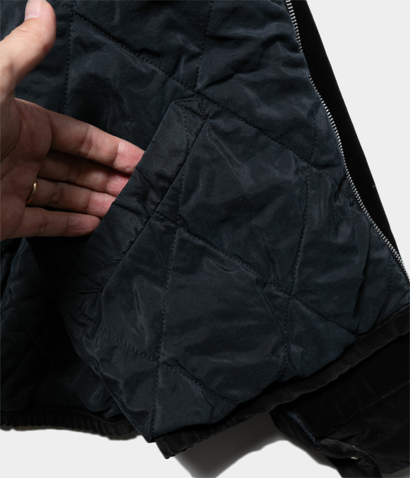A.PRESSE 2025 Style2 "Vintage Souvenir Velour Jacket"