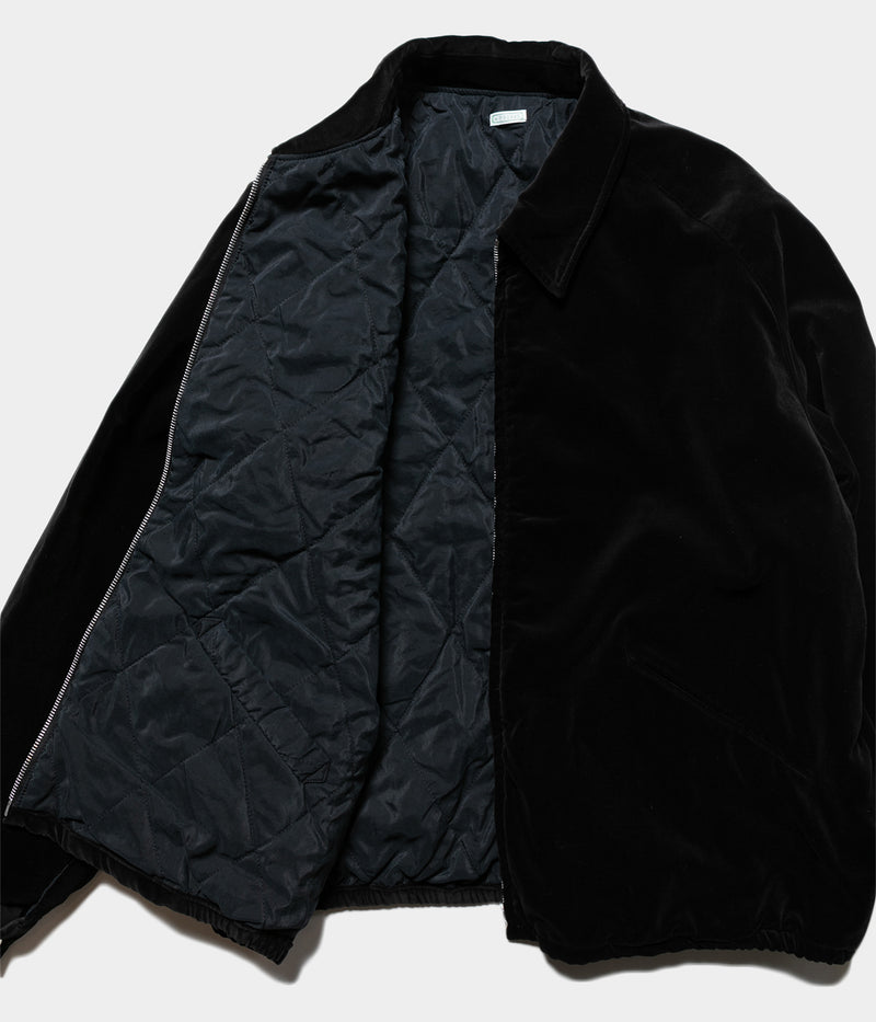 A.PRESSE 2025 Style2 "Vintage Souvenir Velour Jacket"