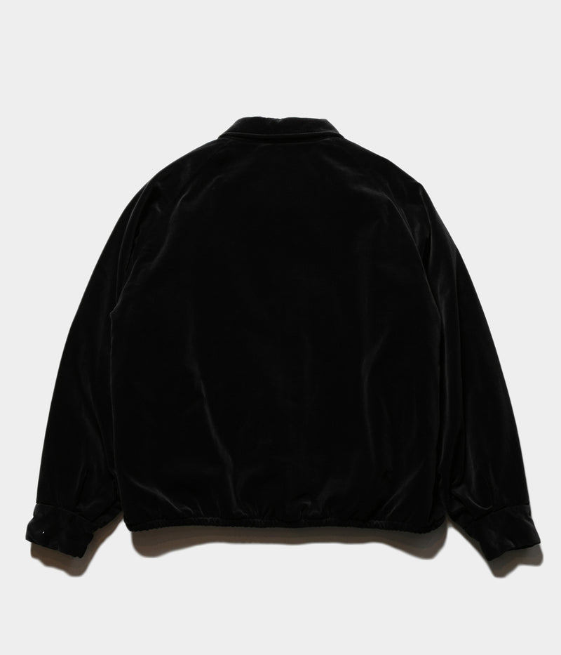 A.PRESSE 2025 Style2 "Vintage Souvenir Velour Jacket"