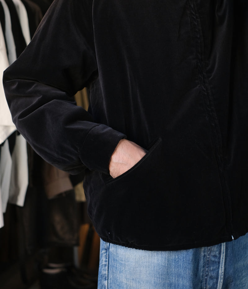 A.PRESSE 2025 Style2 "Vintage Souvenir Velour Jacket"