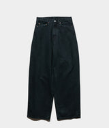 A.PRESSE 2025 Style 2 "Black Washed Wide Denim Pants"