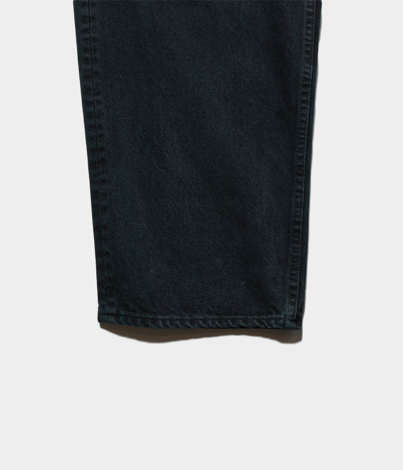 A.PRESSE 2025 Style 2 "Black Washed Wide Denim Pants"