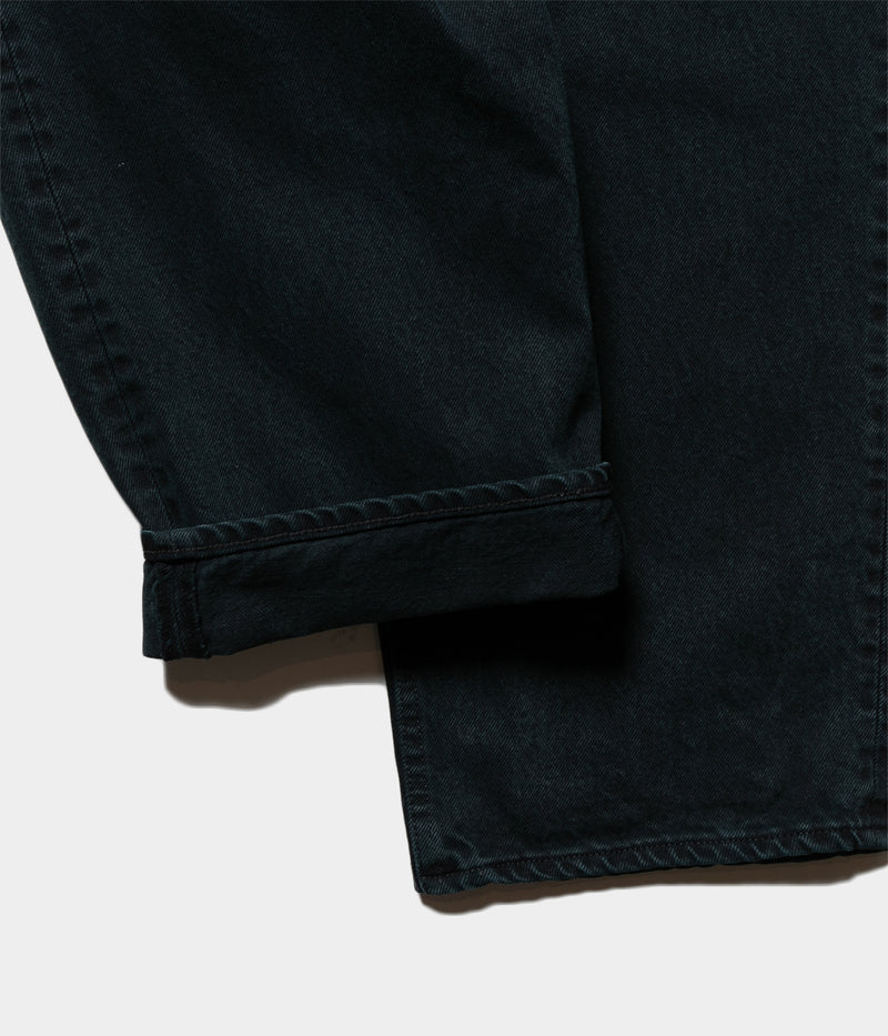 A.PRESSE 2025 Style 2 "Black Washed Wide Denim Pants"