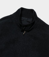 A.PRESSE 2025 Style2 "Silk Cashmere Tweed Harrington Jacket"