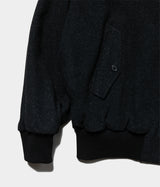 A.PRESSE 2025 Style2 "Silk Cashmere Tweed Harrington Jacket"