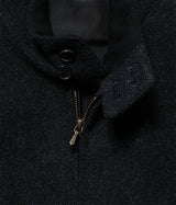 A.PRESSE 2025 Style2 "Silk Cashmere Tweed Harrington Jacket"