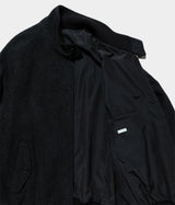 A.PRESSE 2025 Style2 "Silk Cashmere Tweed Harrington Jacket"