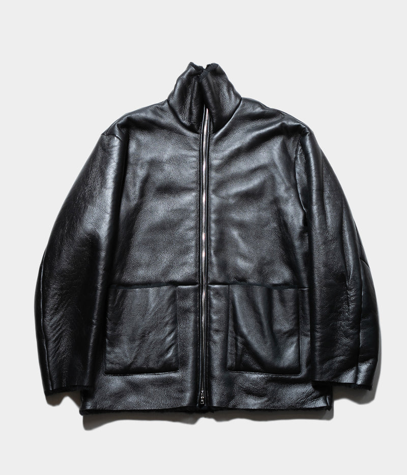 SSSTEIN 25AW "CUT-OFF MOUTON JACKET"