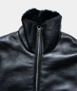 SSSTEIN 25AW "CUT-OFF MOUTON JACKET"
