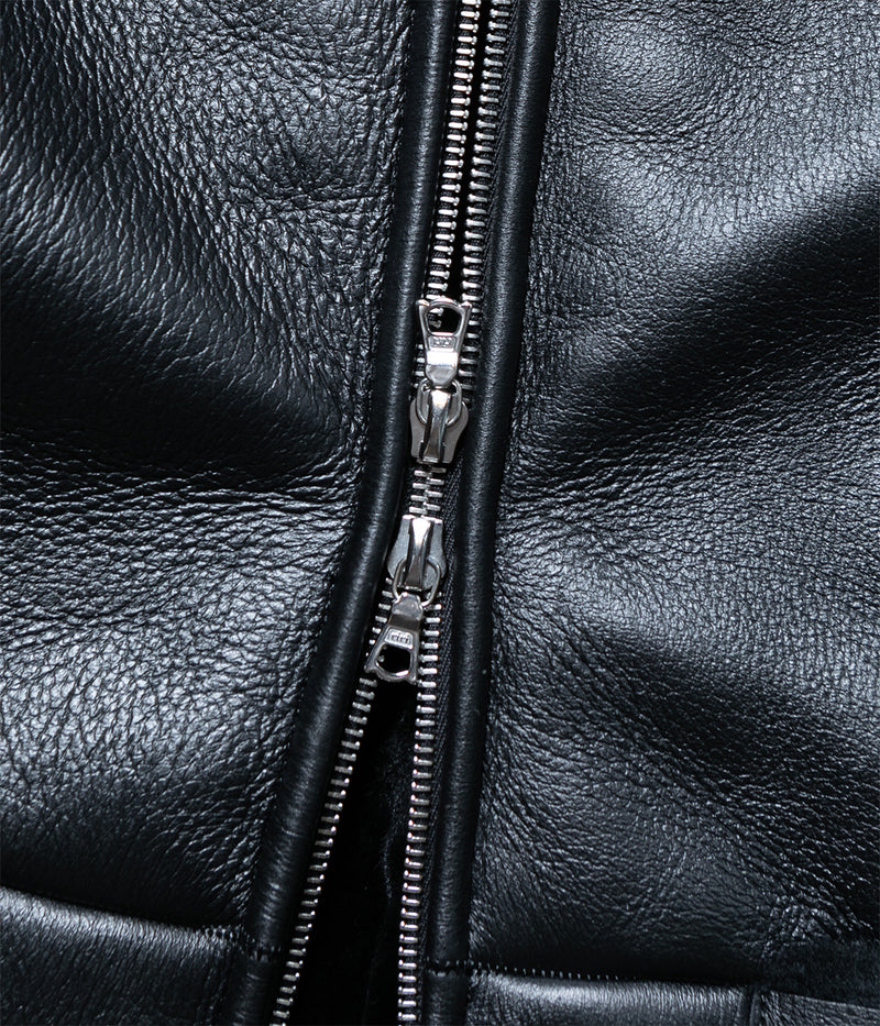 SSSTEIN 25AW "CUT-OFF MOUTON JACKET"