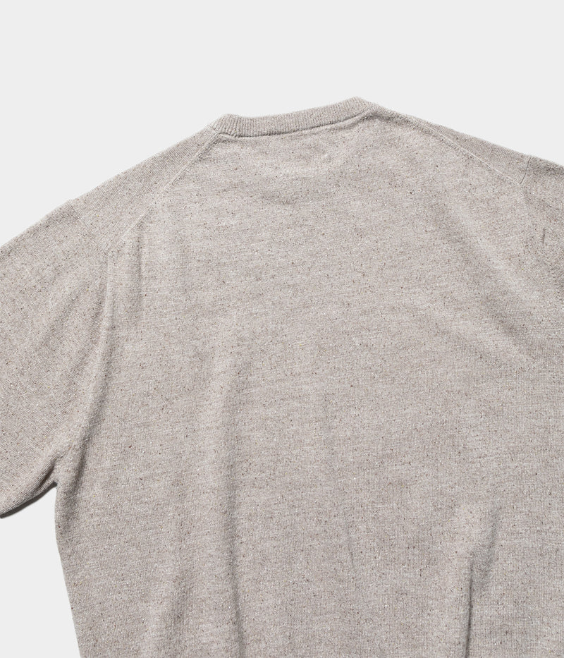 STILL BY HAND  "KN03253"Silk mixed pullover