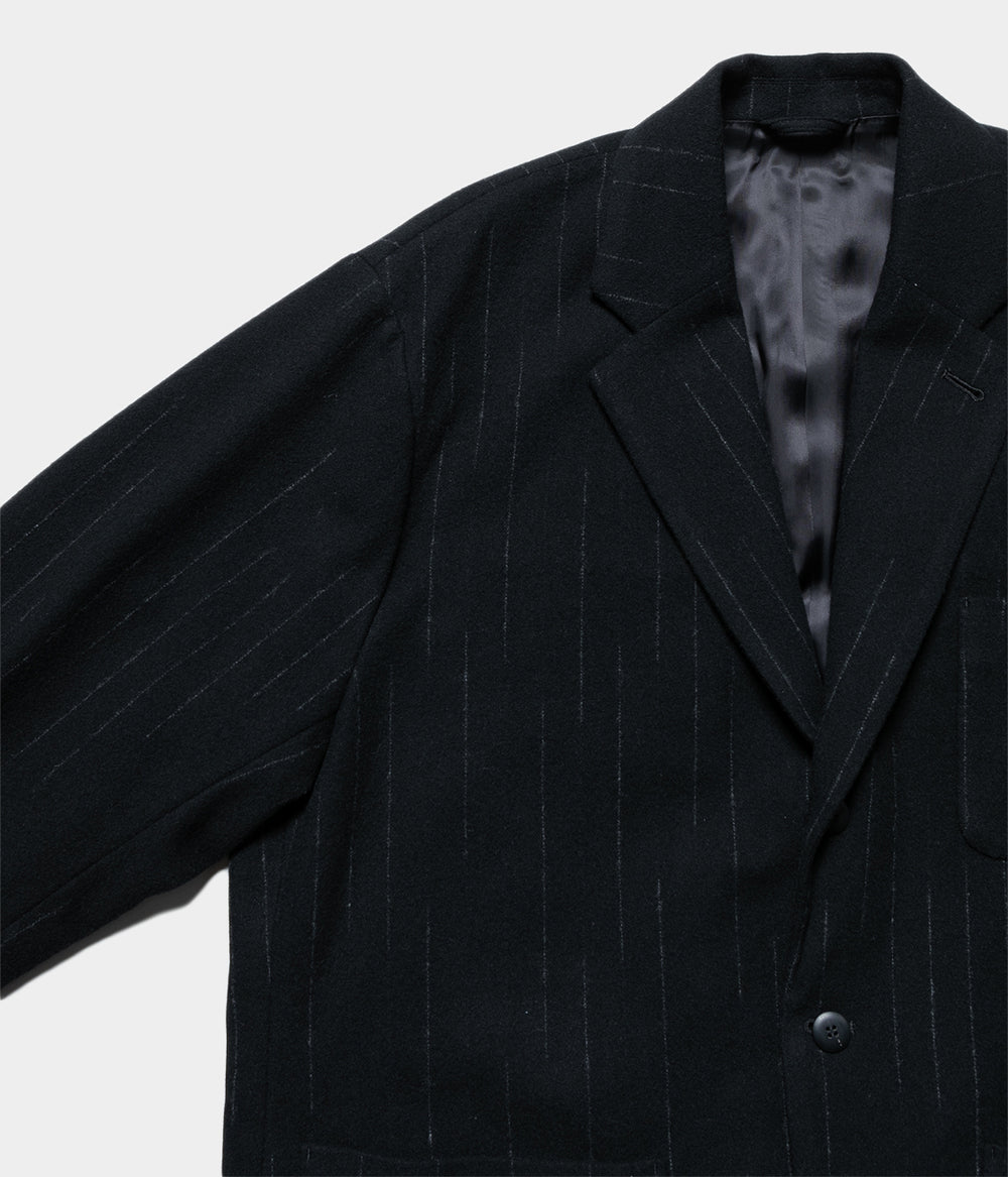 ジャケット・アウター Yoko Sakamoto Suit Shirt Black stripe M Yoko Sakamoto Suit Shirt Black stripe M