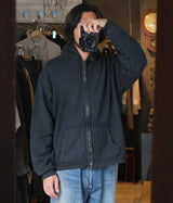 A.PRESSE 2025 Style2 "Vintage Zip Sweat Hoodie"